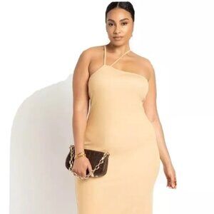 ELOQUII  CREAM DRESS